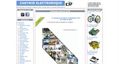 Desktop Screenshot of cheynis-electronique.com